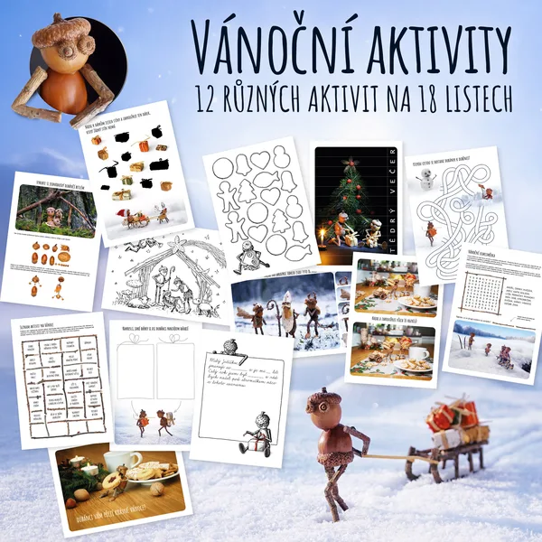 Vánoční aktivity s dubánky 1