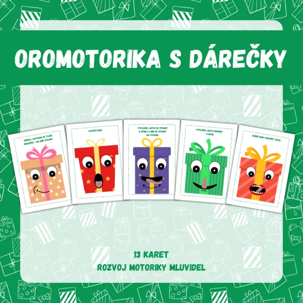 Oromotorika s dárečky 1