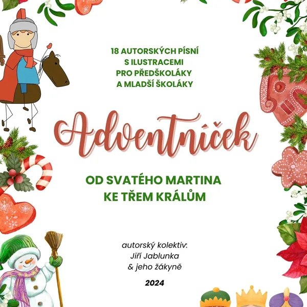 ADVENTNÍČEK - zpěvník 18 autorských písní 1