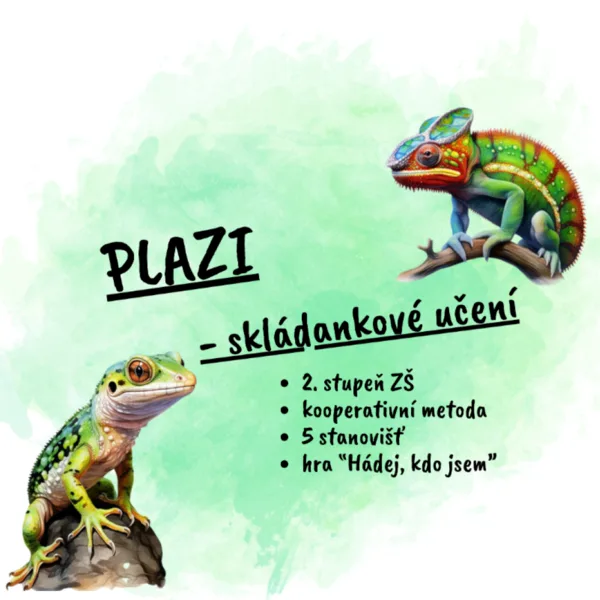 Plazi - skládankové učení 1