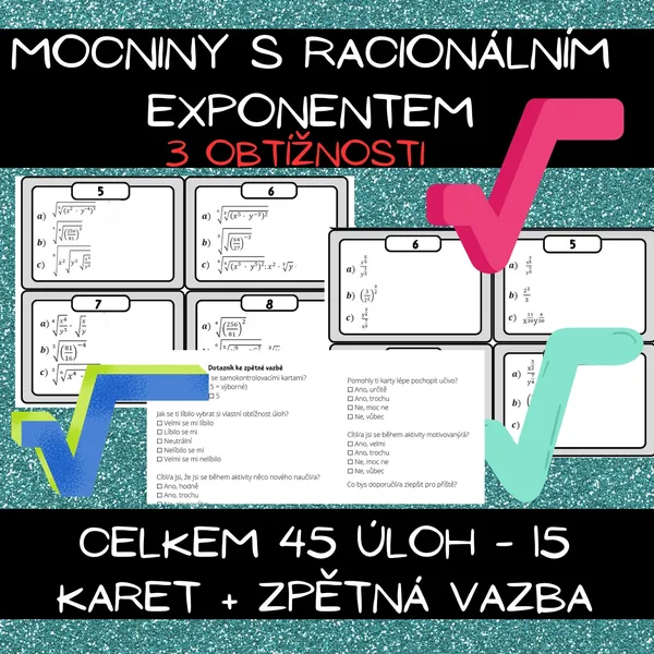 Mocniny s racionálním exponentem 1