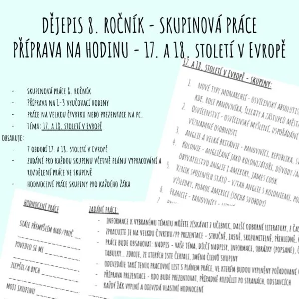 17. a 18. století v Evropě 1