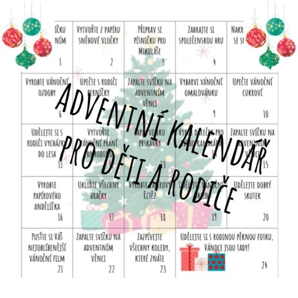 Adventní kalendář 1