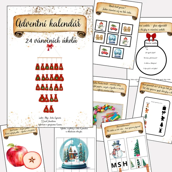 ADVENTNÍ KALENDÁŘ - 24 úkolů 1