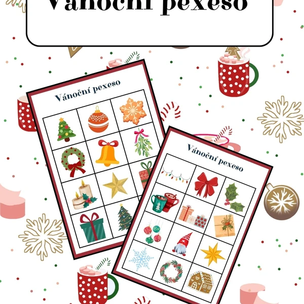 Vánoční pexeso  1
