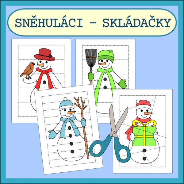 SNĚHULÁCI - SKLÁDAČKY 1