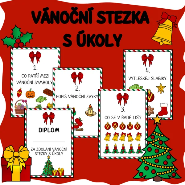 Vánoční stezka s úkoly 1