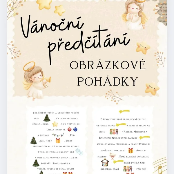 Vánoční obrázkové pohádky 1