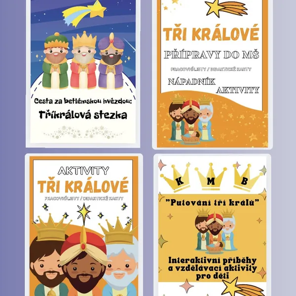 TŘI KRÁLOVÉ - SADA 1