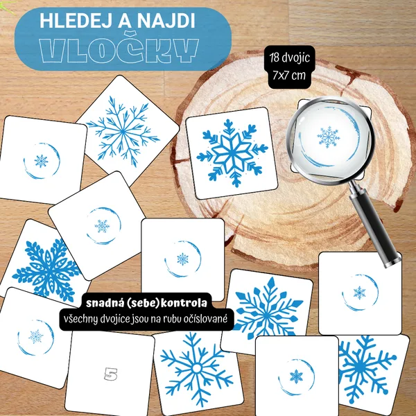 Hledej s lupou a najdi - VLOČKY 1
