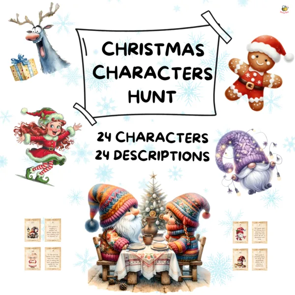 CHRISTMAS CHARACTERS HUNT 1