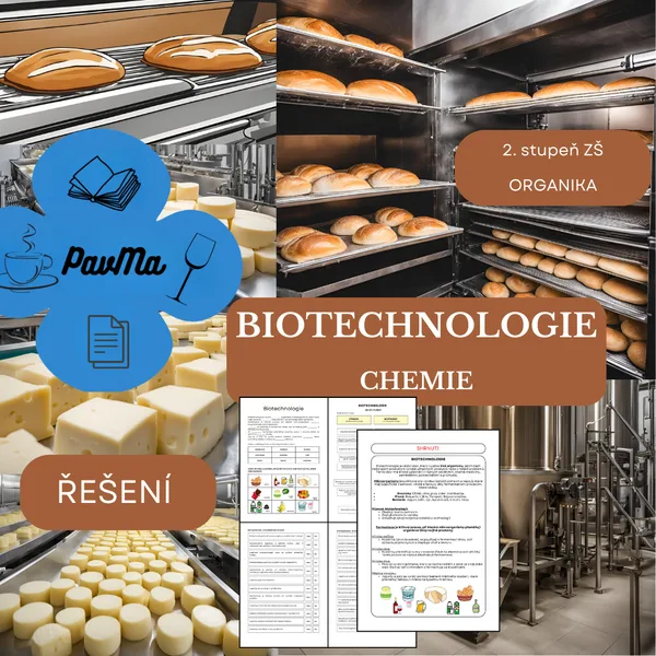 Chemie a BIOTECHNOLOGIE: Pracovní listy s řešením 1