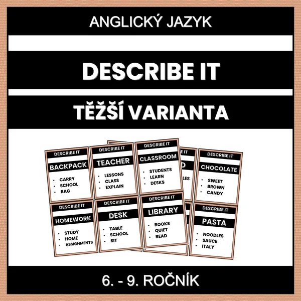 Describe It (těžší varianta) 1