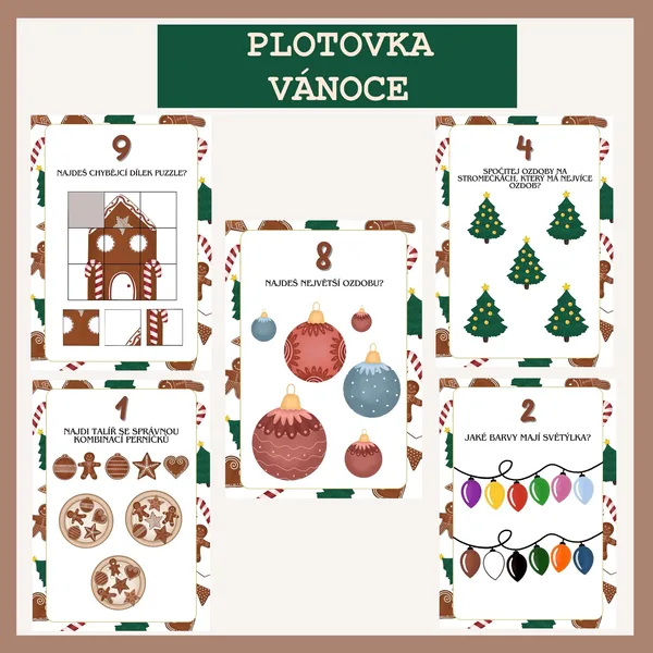 Vánoční plotovka 1