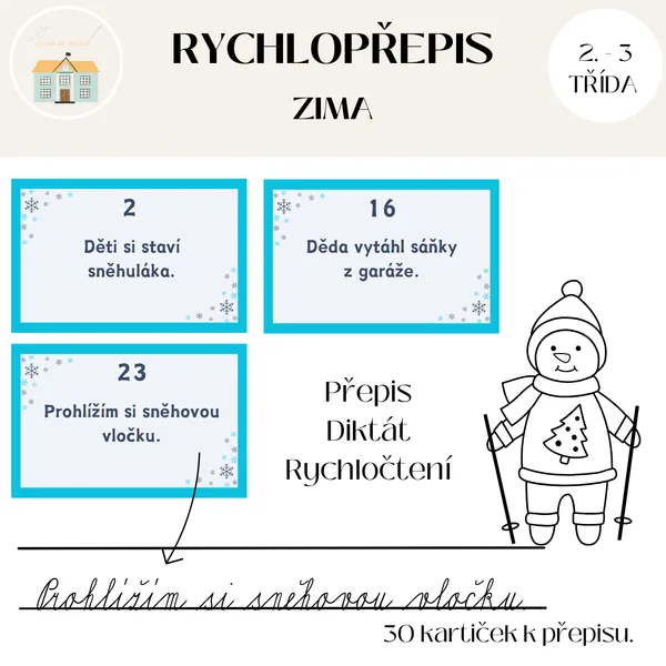 RYCHLOPŘEPIS - ZIMA 1