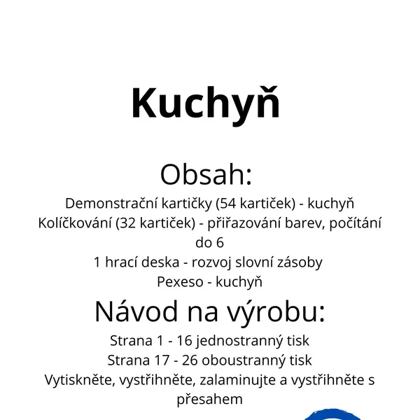 Kuchyň - sada 1