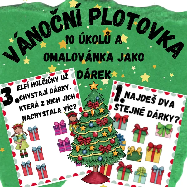 Vánoční plotovka 1