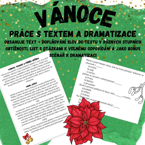 Vánoce - práce s textem a dramatizace 1
