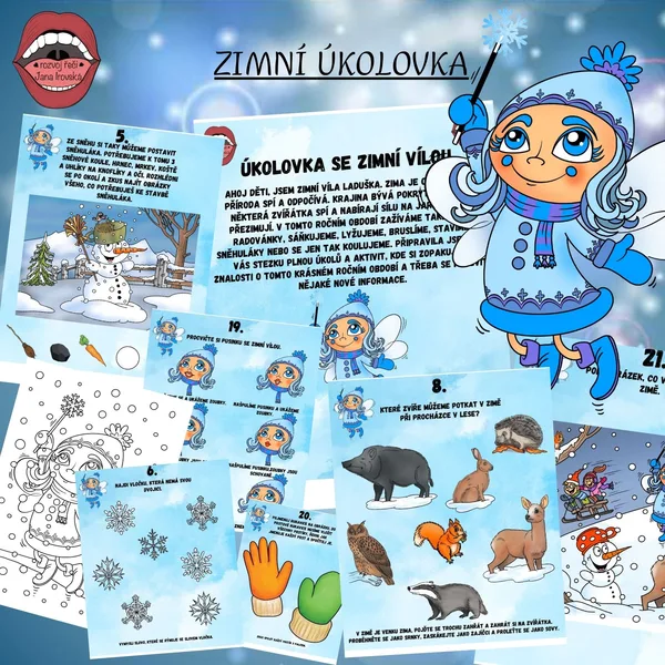 ZIMNÍ ÚKOLOVKA 1