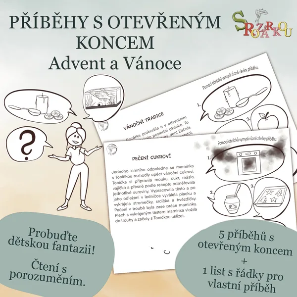 Příběhy s otevřeným koncem s Rozárkou – adventní příběhy 1