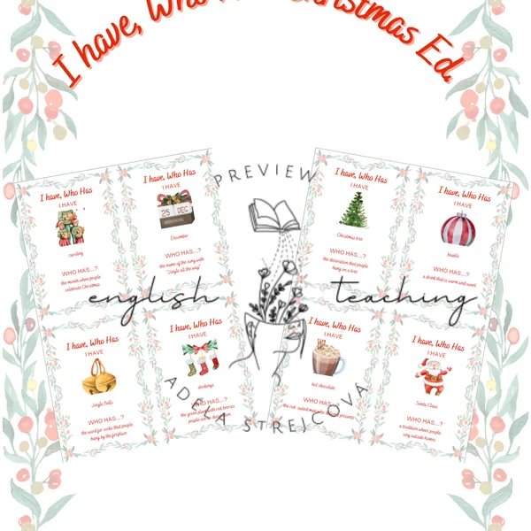 I Have, Who Has - Christmas Ed. 1