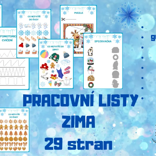 ZIMA - pracovní listy 1