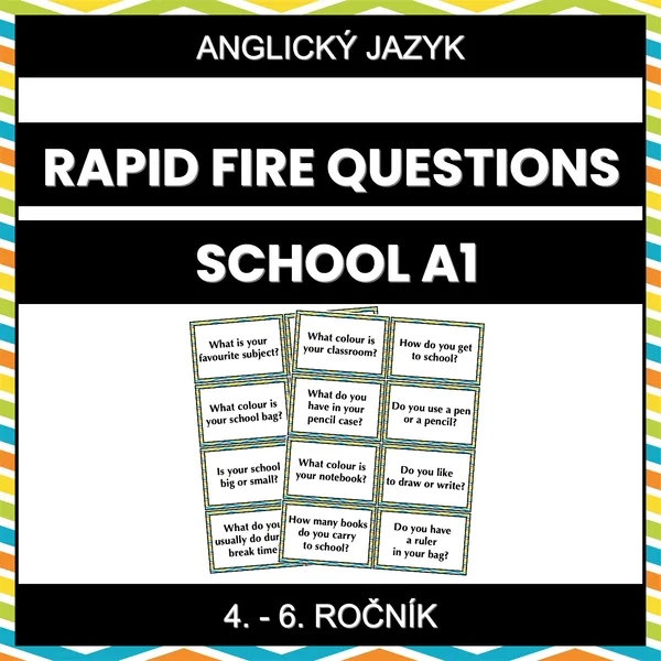 Rapid Fire Questions - School (A1) 1