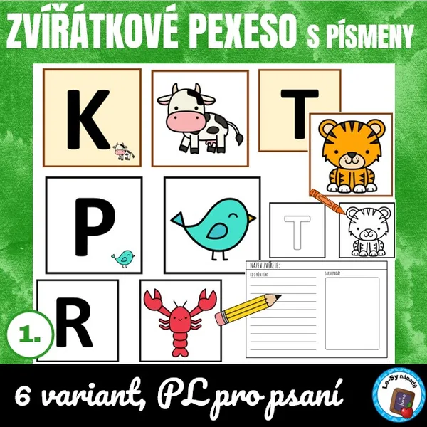 Zvířátkové pexeso 1