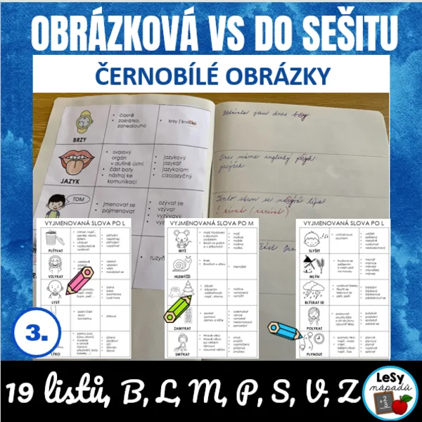 Obrázková vyjmenovaná slova  1