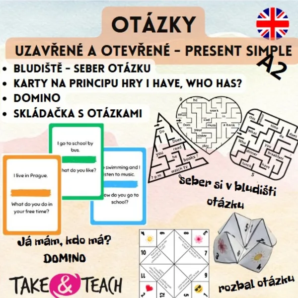 OTÁZKY - present simple - uzavřené a otevřené 1