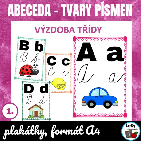 Abeceda - výukové plakáty 1