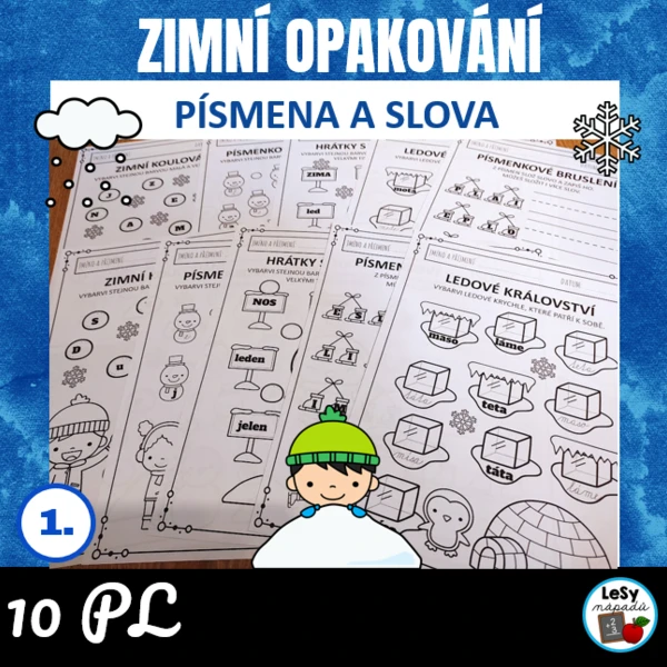 Zimní opakování - pracovní listy 1