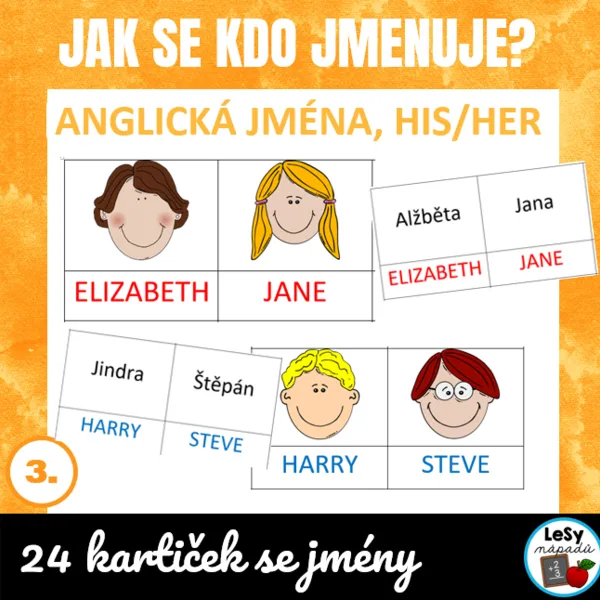 AJ: Jak se kdo jmenuje? (his/her) 1