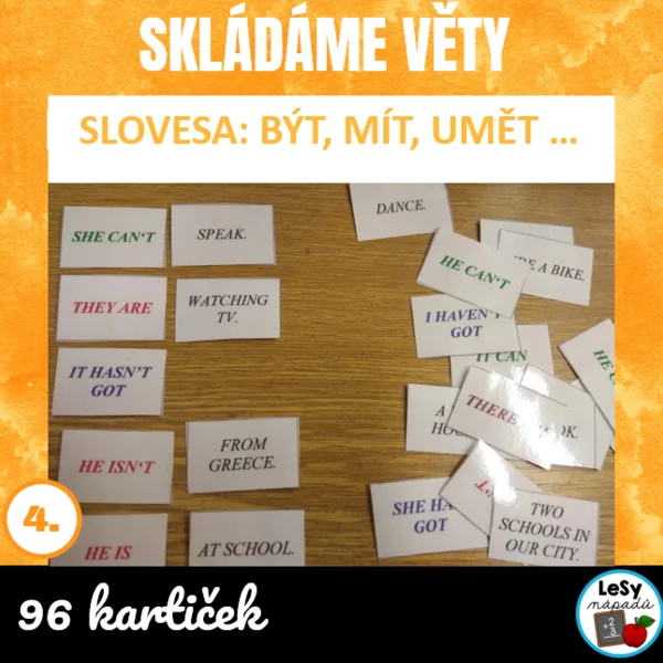 AJ: Skládáme věty v angličtině 1