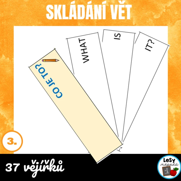AJ: Skládání vět - otázky, vějířky 1