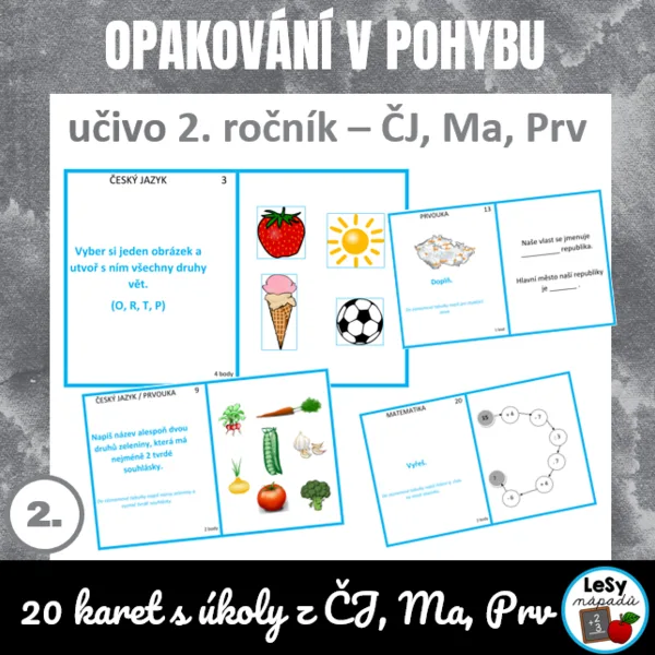 Opakování v pohybu - ČJ, Ma, Prv 1