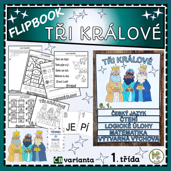 TŘI KRÁLOVÉ- FLIPBOOK- 1. TŘÍDA 1