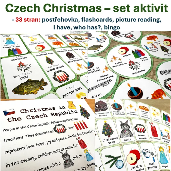 Czech Christmas - set aktivit 1
