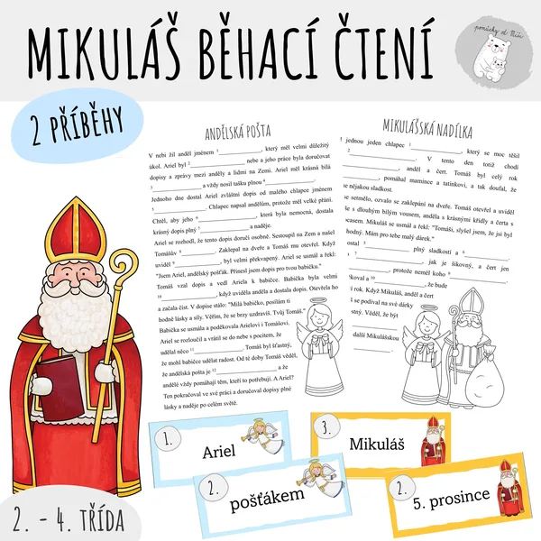 Mikuláš - Běhací čtení 1