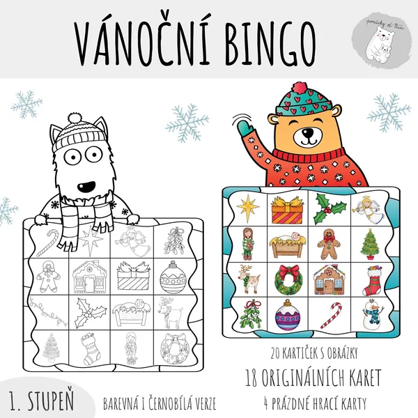 Vánoční BINGO 1