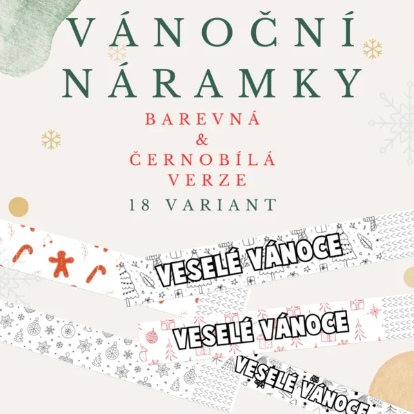 Vánoční náramky  1