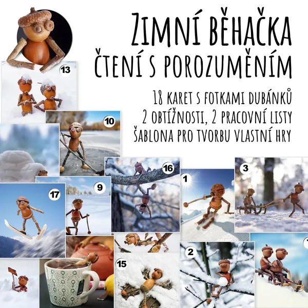 Zimní běhačka s porozuměním textu 1
