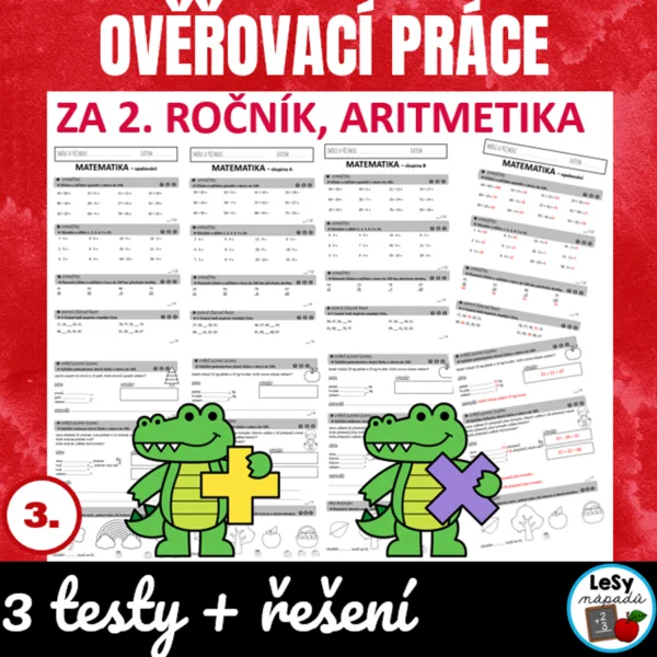 Ma - ověřovací testy za 2. ročník 1