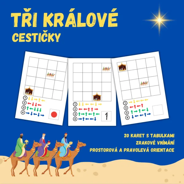 TŘI KRÁLOVÉ - cestičky 1