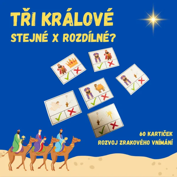 TŘI KRÁLOVÉ - stejné x rozdílné? 1