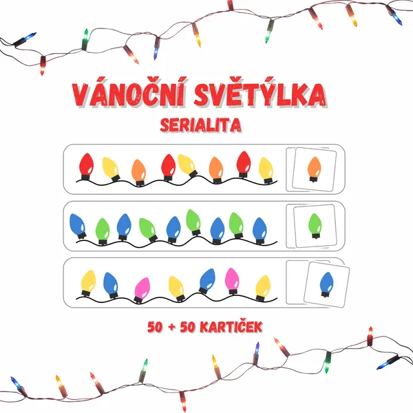 Vánoční světýlka - serialita 1