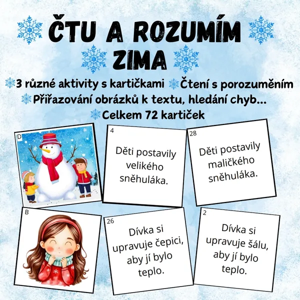 ČTU A ROZUMÍM - ZIMA 1