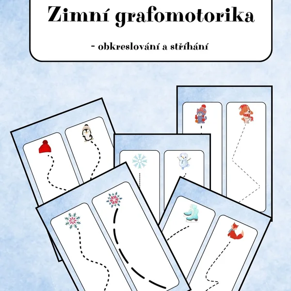 Zimní grafomotorika  1