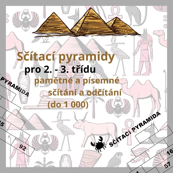 Sčítací pyramidy pro 3. třídu 1