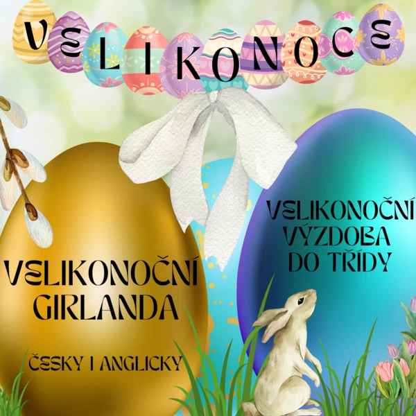 Velikonoční výzdoba do třídy 1